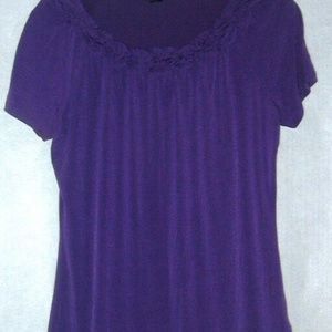 East 5th Purple Top Size Medium  NWoT